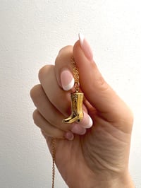 Image 3 of COWBOY BOOT NECKLACE