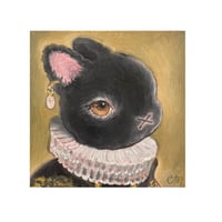 victorian bunny 🖤