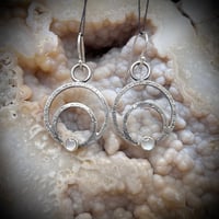 Crescent Mother of Pearl Earrings