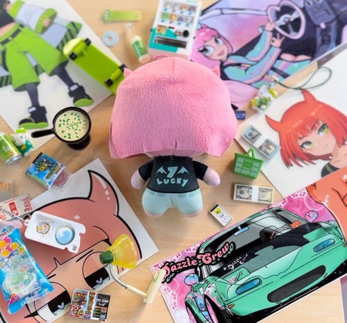 Image of Demonica Plush Keychain