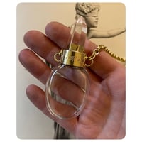 Image 4 of Antique Bottle Necklace - Solid Brass 