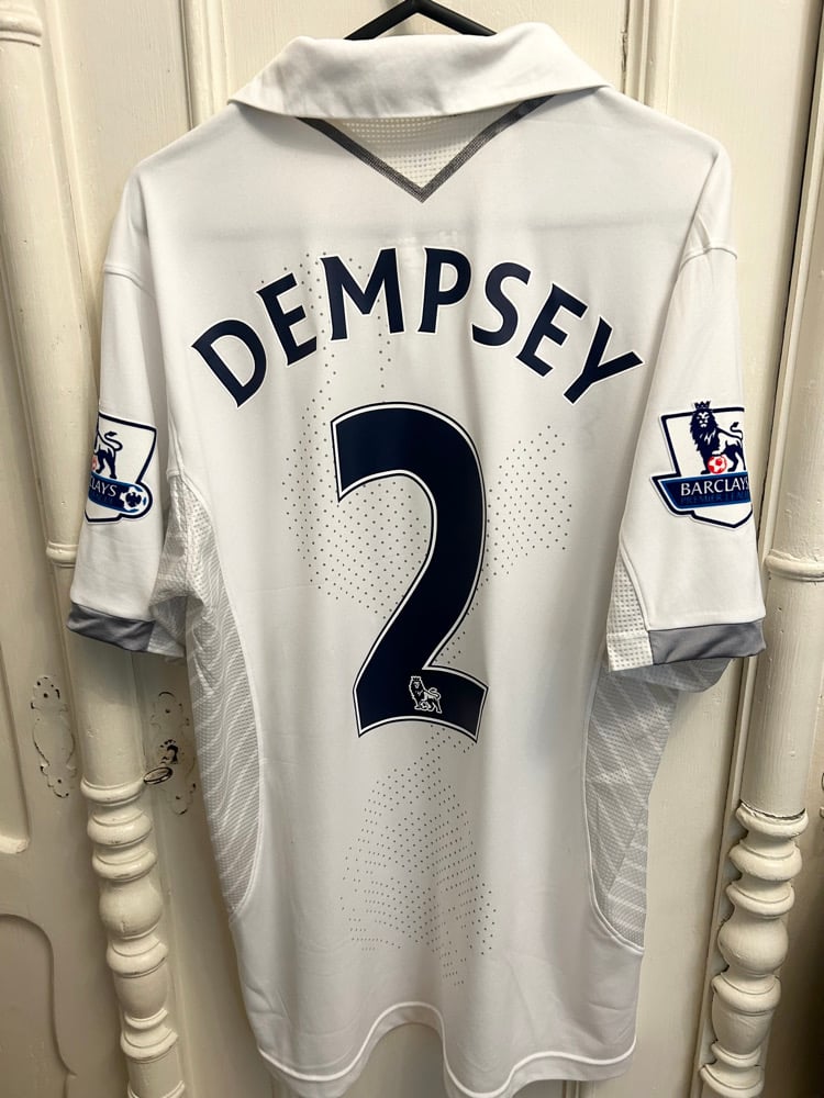 Image of Tottenham Hotspur “DEMPSEY 2” 2012/13 Home Shirt + PL patches (M)