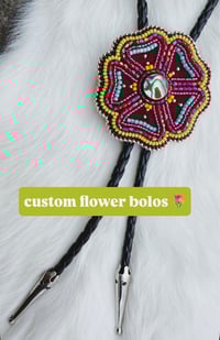 custom flower bolos
