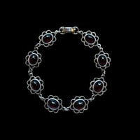 Image 1 of THE ‘ELENA’ GARNET BRACELET 