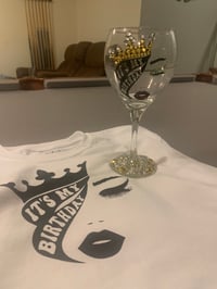 Image 4 of It’s my bday shirt and sip duo