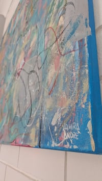 Image 4 of The Mental Load, Original mixed media on canvas