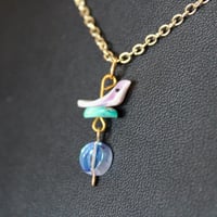 Image 4 of Purple Bird Necklace