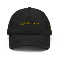 Image 2 of Crime pays damaged hat