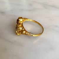 Image 3 of GEORGIAN PANSY RING