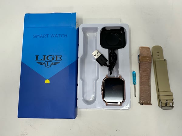 Image of LIGE Smart Watch With Two Bands - New Tested - Free Shipping