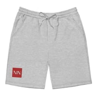 Image 1 of AIN Embroidered Men's fleece shorts
