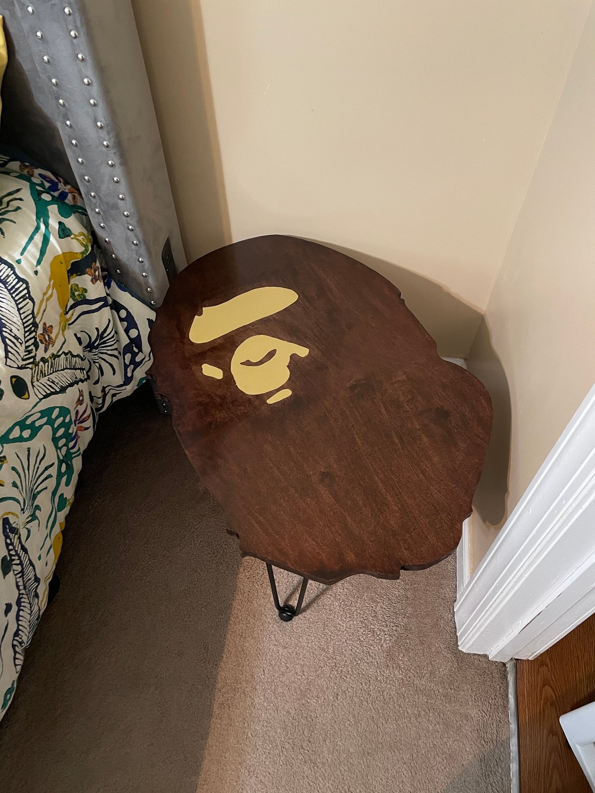 BAPE Side Table | Dame's Custom Woodwork