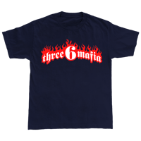 Image 5 of THREE 6 MAFIA -  HB RIPS (BLACK/GREY/ NAVY)