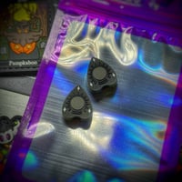 Image 3 of *Grade B* Planchette Beads (GITD)