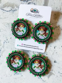 Image 1 of Sailor Jupiter Earrings (Dangly or Studs)