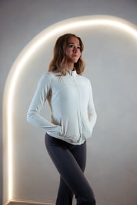 Image 2 of UPerform Legacy Jacket- Soft Cream 