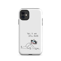 Image 1 of yes I am Tough Case for iPhone® 