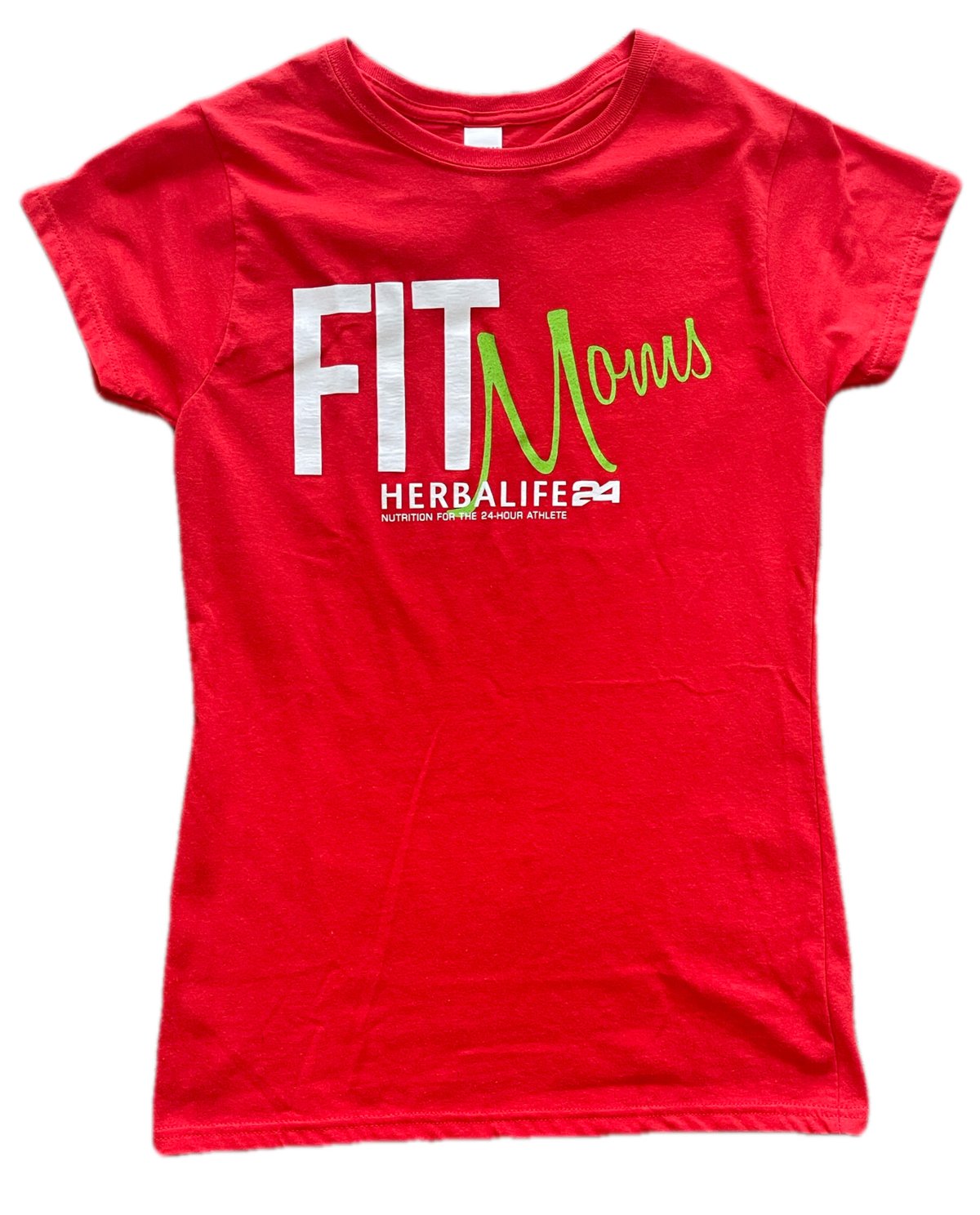Image of Fit Moms Crew neck (red) 