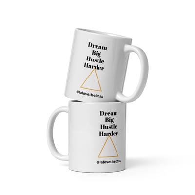 Image of White glossy Inspirational mug 1