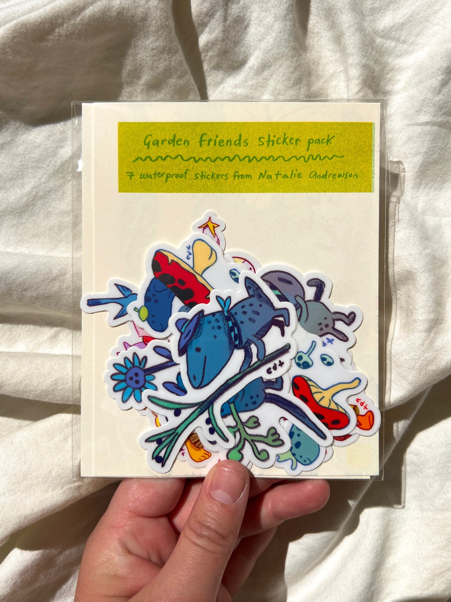 Garden Sticker pack - Set Of 7 Stickers