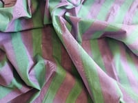 Image 1 of Namaste fabric rayures mauves