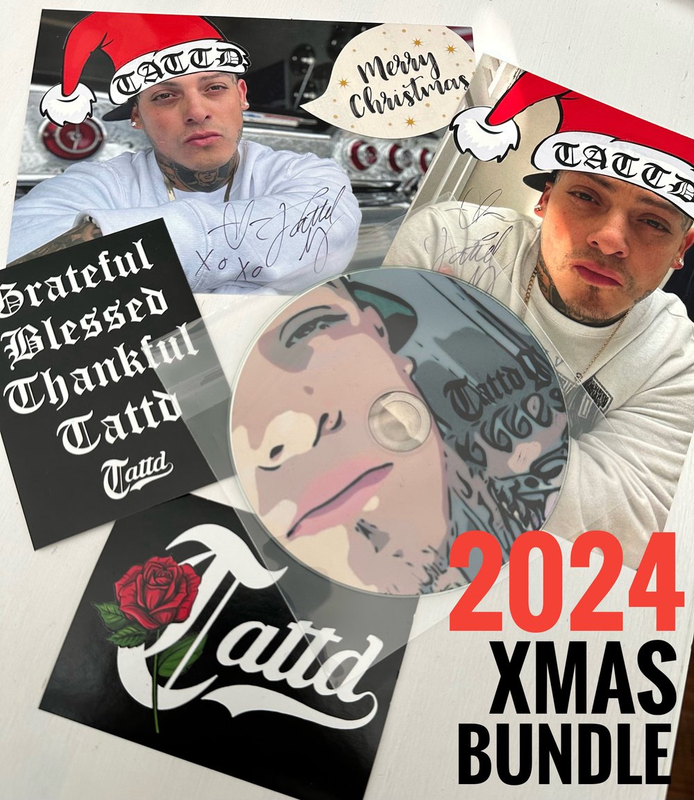 2024 Tattd g signed Xmas card 🎄 bundle