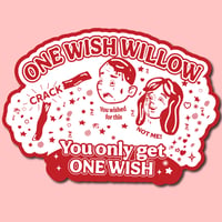 Sticker | One wish willow