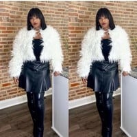 Image 1 of Shaggy Faux Fur Jacket (NEW)