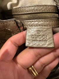 Image 3 of Preloved Gucci Canvas Bella Hobo Bag