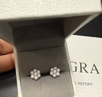 Image 1 of Cluster Earrings