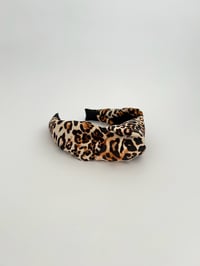 Dahlia Hairband / Leopard
