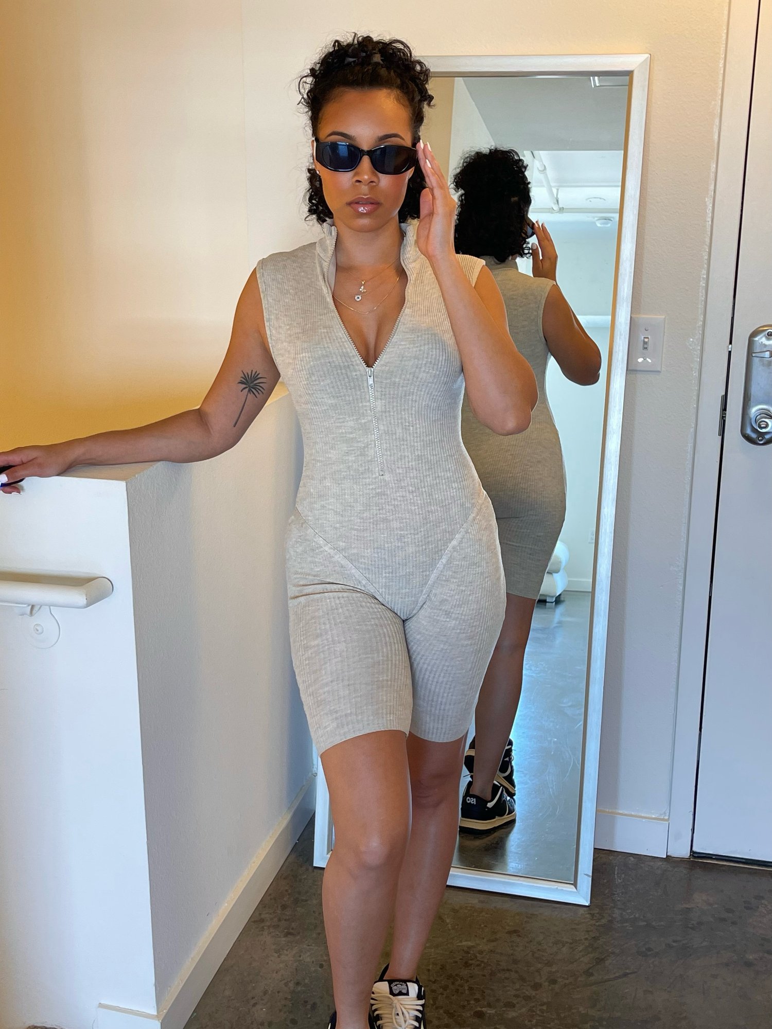 Image of Body Contour Romper