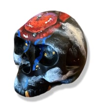 Image 2 of “FREAKY” PAINTED SKULL 