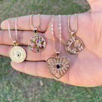 Image 3 of 18k gold plated necklaces 