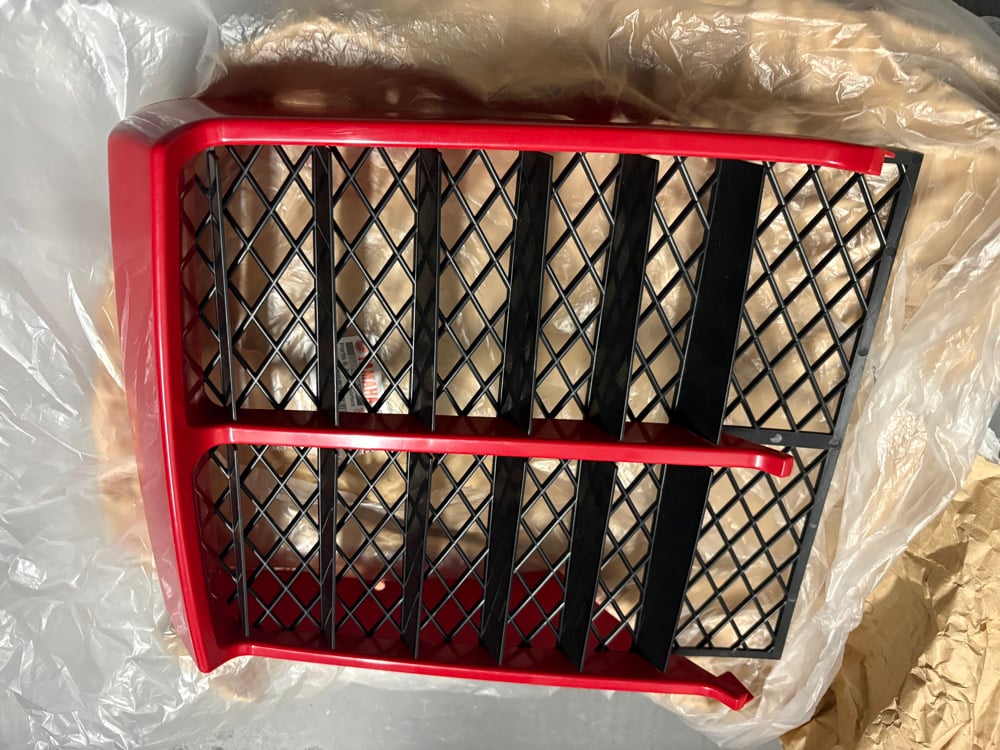 Image of OEM RED BANSHEE GRILL 