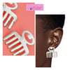 Crave Afro Pic Studs