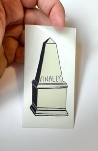 Image 2 of Grave Sticker WHOLESALE (Pack of 12)
