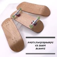 Image 1 of Dirty Fingerboards V3 SHAPE  BLANKS