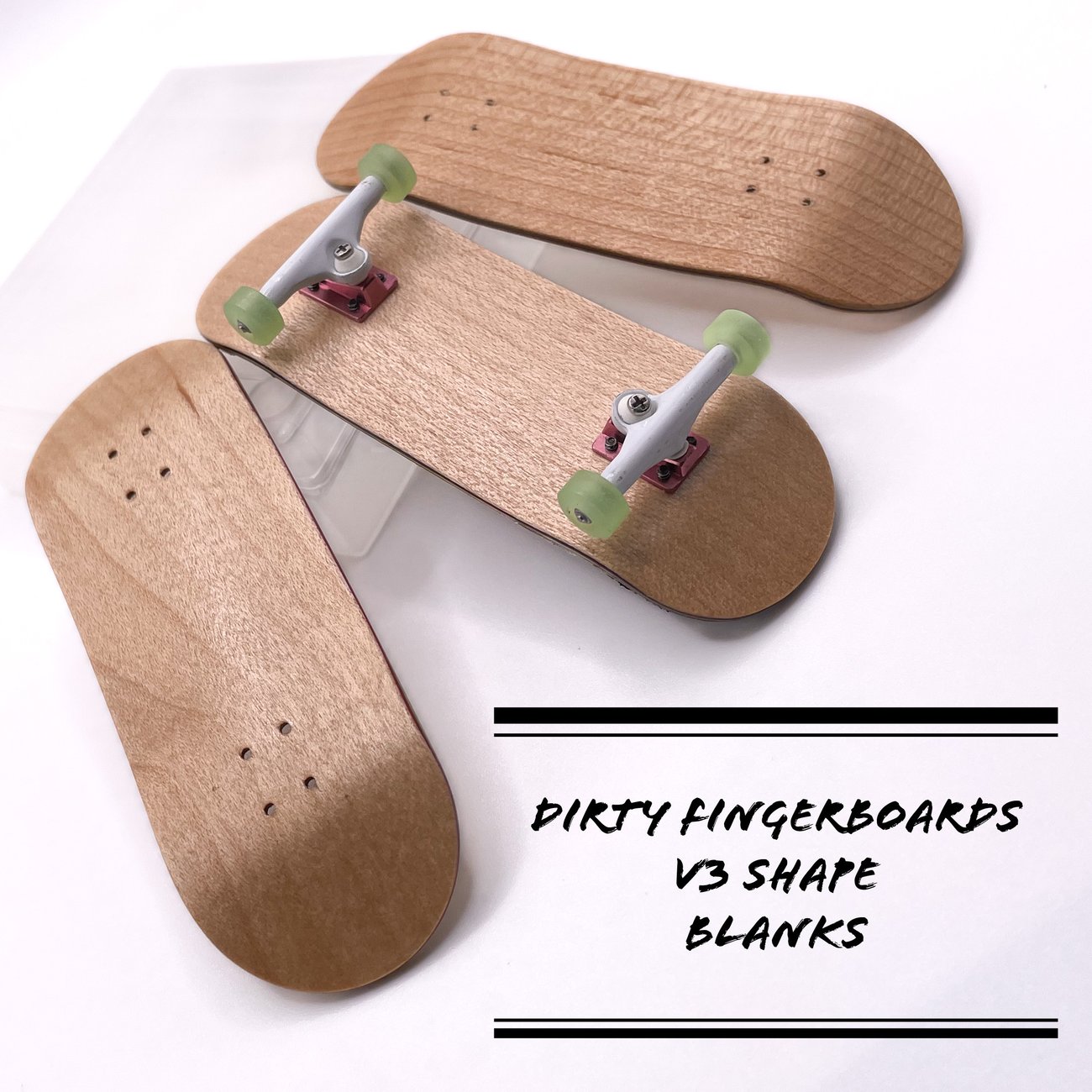 Dirty Fingerboards V3 SHAPE BLANKS dirtyfingerboards