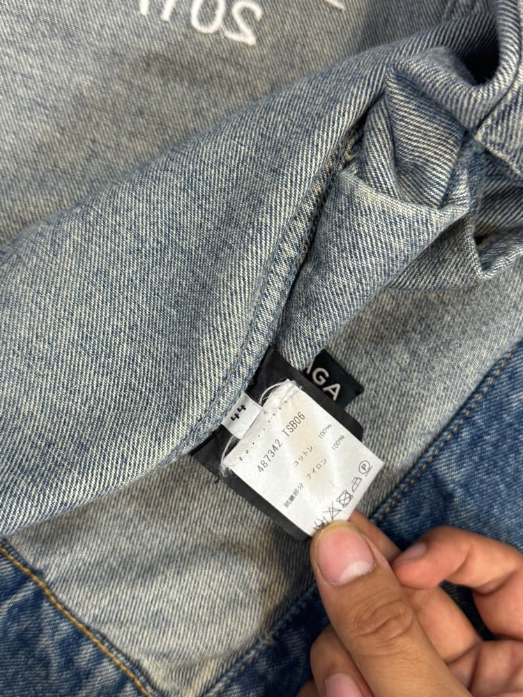 Image of Balenciaga 2017 Campaign Denim Jacket