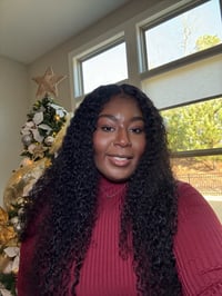 Image 1 of Kinky Curly Lace Front Glueless Wig