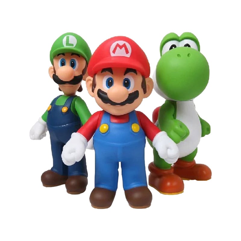 Image of 25cm Big Super Mario Toys Mario Luigi Odyssey Figures Mario Bros Action Figures Mario PVC Figures Su