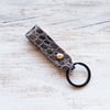 Crocodile Keychain - Black Gloss