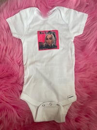 Image 1 of MLP PINK BANDANA ONESIE