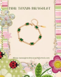HER TENNIS BRACELET 