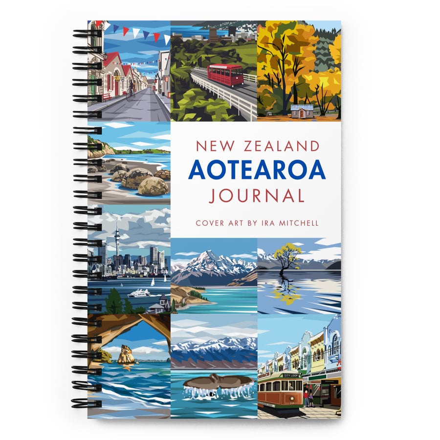 Image of NZ Journal Spiral notebook