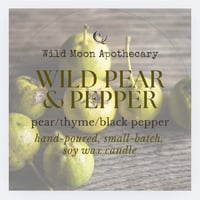 Image 1 of Wild Pear & Pepper - Soy Wax Candle