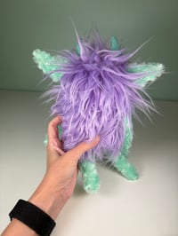 Image 4 of Very Happy Weighted Monster  - Lavender Purple