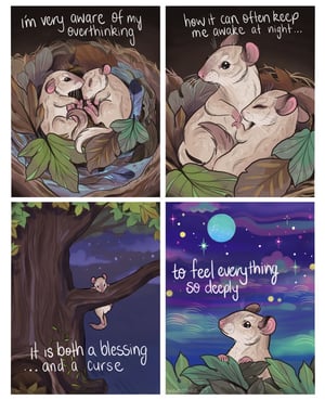 Image of DEEP FEELINGS PRINT 