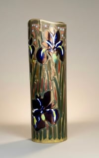Image 2 of “Iris” reduction lustre vase